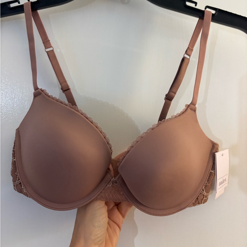NWT Auden The Radiant Bra in Dusty Rose Sz 32C